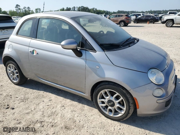 2015 FIAT 500 Pop with VIN 3C3CFFAR1FT656641, listed as a Copart auction lot 52773925 with 111,966 mi miles and Salvage Title. Bid and sale history available at carsss.com. Image 4.
