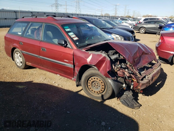 2002 Subaru Legacy L with VIN 4S3BH635X27304636, listed as a Copart auction lot 77674424 with 159,785 mi miles and Salvage title. Bid and sale history available at DreamBid. Image 4.