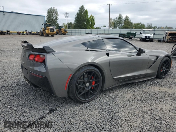 2015 Chevrolet Corvette 2LT with VIN 1G1YD2D79F5102718, listed as a Copart auction lot 70879204 with 85,080 mi miles and Salvage Title. Bid and sale history available at carsss.com. Image 3.