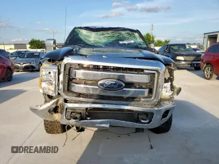 2011 Ford F-250 XL with VIN 1FT7W2BT0BEC60470, listed as a Copart auction lot 58010955 with 184,294 mi miles and Salvage title. Bid and sale history available at DreamBid. Image 5.