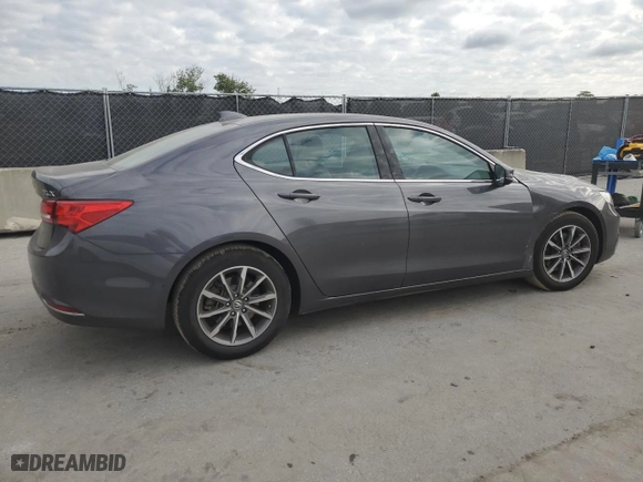 2019 Acura TLX with VIN 19UUB1F38KA008655, listed as a Copart auction lot 52680215 with 52,994 mi miles and Salvage Title. Bid and sale history available at carsss.com. Image 3.