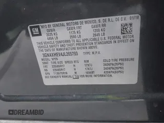 2018 Chevrolet Equinox LS with VIN 3GNAXHEV4JL265793, listed as a IAAI auction lot 41018511 with Not Provided miles and . Bid and sale history available at DreamBid. Image 9.