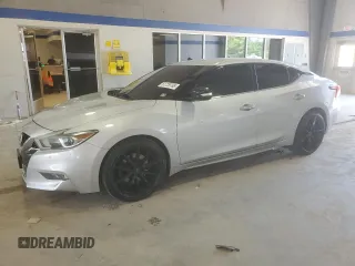 2017 Nissan Maxima SV with VIN 1N4AA6AP3HC397400, listed as a Copart auction lot 61728765 with 106,153 mi miles and Salvage title. Bid and sale history available at DreamBid. Image 1.