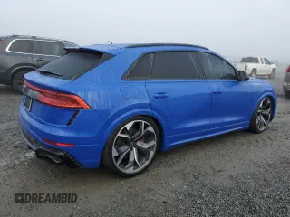 2022 Audi RS Q8 z VIN WU1ARBF15ND007471, wystawiony jako Copart lot #85458484 z przebiegiem Nie podano mil oraz Szkoda całkowita • Salvage title. Historia ofert i sprzedaży dostępna na DreamBid. Obrazek 3.