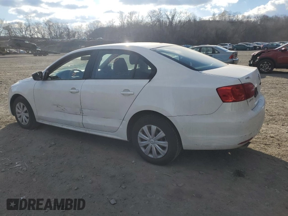 2013 Volkswagen Jetta Sedan S with VIN 3VW2K7AJ8DM265378, listed as a Copart auction lot 87018704 with 65,773 mi miles and Salvage Title. Bid and sale history available at carsss.com. Image 2.
