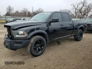 2021 Ram 1500 Classic Warlock with VIN 1C6RR7GG8MS547379, listed as a Copart auction lot 44006855 with 33,820 mi miles and Salvage Title. Bid and sale history available at carsss.com. Image 1.