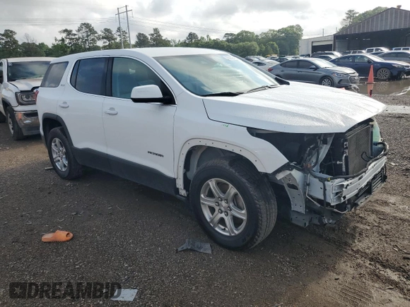 2019 GMC Acadia SLE z VIN 1GKKNKLA1KZ237030, wystawiony jako Copart lot #53903155 z przebiegiem 44 542 mil mil oraz Szkoda całkowita • Salvage title. Historia ofert i sprzedaży dostępna na DreamBid. Obrazek 4.