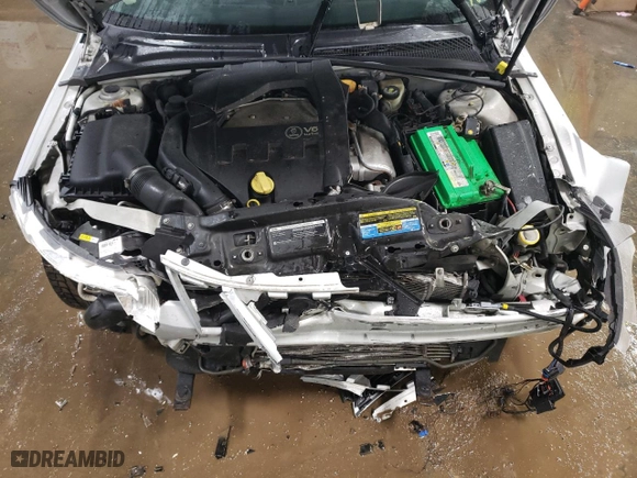 2008 Saab 9-3 Aero with VIN YS3FH46U281101009, listed as a Copart auction lot 43438955 with 110,411 mi miles and Salvage Title. Bid and sale history available at carsss.com. Image 11.