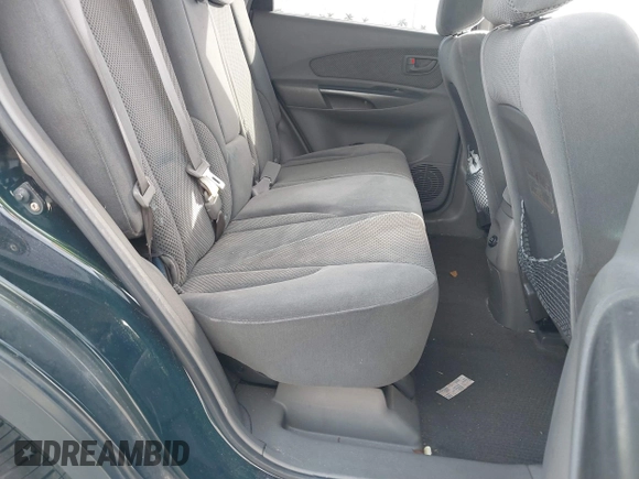 2007 Hyundai Tucson SE with VIN KM8JN12DX7U573823, listed as a IAAI auction lot 41238550 with 79,641 mi miles. Bid and sale history available at carsss.com. Image 8.