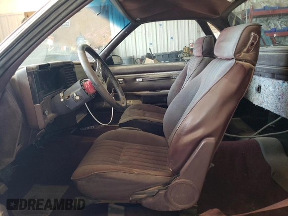 1986 Chevrolet El Camino SS with VIN 3GCCW80H8GS910613, listed as a Copart auction lot 49894925 with 65,386 mi miles and Salvage Title. Bid and sale history available at carsss.com. Image 7.