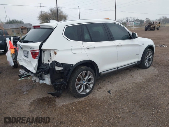 2015 BMW X3 xDrive28i z VIN 5UXWX9C59F0D60654, wystawiony jako IAAI lot #41301266 z przebiegiem 55 904 mil mil oraz . Historia ofert i sprzedaży dostępna na DreamBid. Obrazek 4.