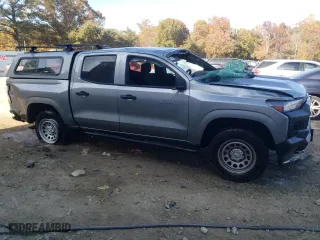 2023 Chevrolet Colorado 4WD Work Truck with VIN 1GCPTBEK7P1136402, listed as a Copart auction lot 77211594 with 0 mi miles and Salvage Title. Bid and sale history available at carsss.com. Image 4.