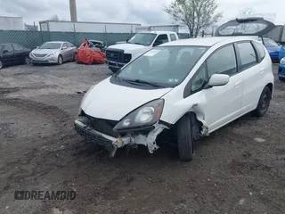 2013 Honda Fit with VIN JHMGE8H36DC022455, listed as a IAAI auction lot 41955605 with 172,471 mi miles. Bid and sale history available at carsss.com. Image 6.