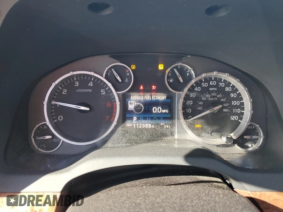 2015 Toyota Tundra 4WD Truck Platinum with VIN 5TFAW5F11FX423931, listed as a Copart auction lot 83350054 with 112,988 mi miles and Salvage Title. Bid and sale history available at carsss.com. Image 9.