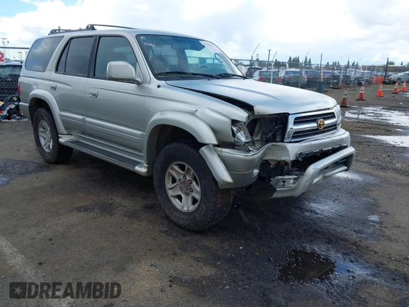 2000 Toyota 4Runner Limited with VIN JT3GN87R8Y0153390, listed as a IAAI auction lot 41795300 with 358,760 mi miles and . Bid and sale history available at DreamBid. Image 1.