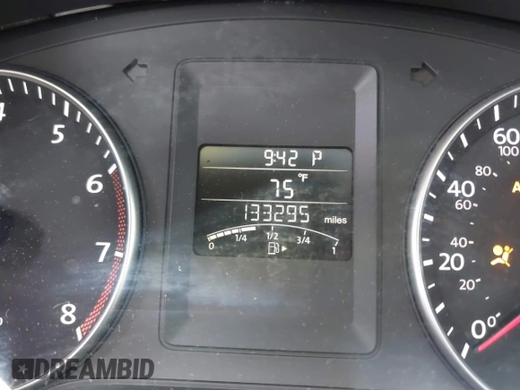 2012 Volkswagen Jetta SE with VIN 3VWDX7AJ1CM389470, listed as a IAAI auction lot 41011343 with 133,295 mi miles and . Bid and sale history available at DreamBid. Image 7.