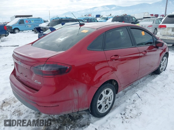 2016 Ford Fiesta SE with VIN 3FADP4BJ9GM159803, listed as a IAAI auction lot 41629525 with 1 mi miles. Bid and sale history available at carsss.com. Image 4.