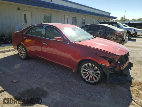 2014 Cadillac CTS Luxury RWD with VIN 1G6AR5S37E0177914, listed as a Copart auction lot 73698564 with 114,617 mi miles and Non Repairable. Bid and sale history available at carsss.com. Image 4.