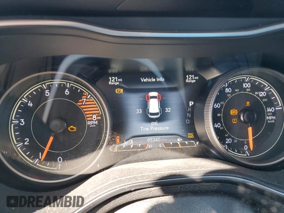 2019 Jeep Cherokee Limited with VIN 1C4PJMDX8KD156440, listed as a Copart auction lot 75492574 with 95,340 mi miles and Clean Title. Bid and sale history available at carsss.com. Image 9.