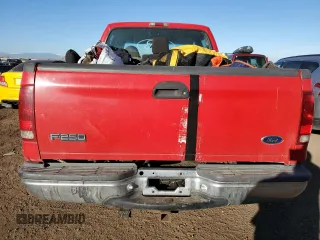 1999 Ford Super Duty F-250 XL with VIN 1FTNW21S6XEA92910, listed as a Copart auction lot 44164795 with 289,887 mi miles and Salvage Title. Bid and sale history available at carsss.com. Image 6.