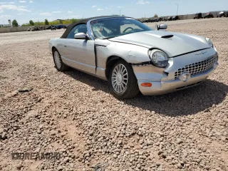 2004 Ford Thunderbird Deluxe with VIN 1FAHP60A74Y105934, listed as a Copart auction lot 53911905 with 22,412 mi miles and Salvage Title. Bid and sale history available at carsss.com. Image 4.