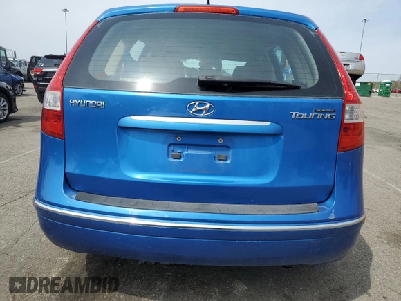 2011 Hyundai Elantra Touring GLS with VIN KMHDB8AE6BU098933, listed as a Copart auction lot 53159735 with 88,566 mi miles and Salvage Title. Bid and sale history available at carsss.com. Image 6.