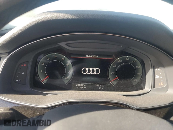 2021 Audi Q7 Premium Plus with VIN WA1LJAF7XMD000584, listed as a Copart auction lot 86115854 with 23,087 mi miles and Salvage title. Bid and sale history available at DreamBid. Image 9.