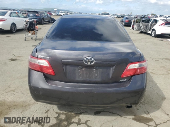 2007 Toyota Camry CE with VIN 4T1BE46K37U612654, listed as a Copart auction lot 50560275 with 142,017 mi miles and Salvage Title. Bid and sale history available at DreamBid. Image 6.
