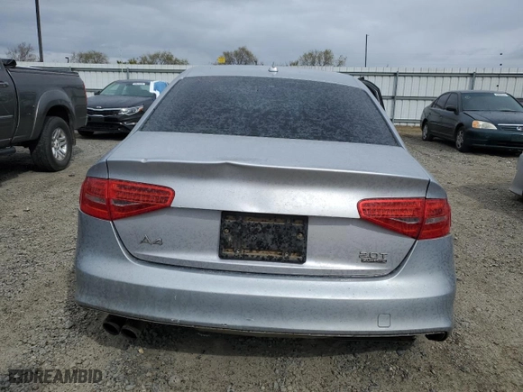 2015 Audi A4 Premium with VIN WAUBFAFL2FN036697, listed as a Copart auction lot 48912375 with 171,553 mi miles and Salvage Title. Bid and sale history available at carsss.com. Image 6.
