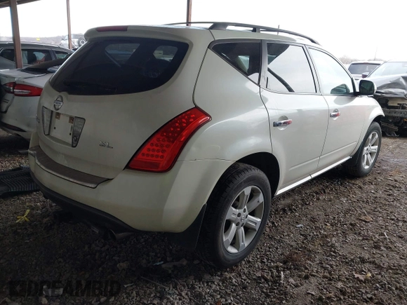 2007 Nissan Murano SL с VIN JN8AZ08T47W517905, выставлен на аукционе IAAI как лот 41563001 с пробегом 217 933 миль миль и . История ставок и продаж доступна на DreamBid. Изображение 4.