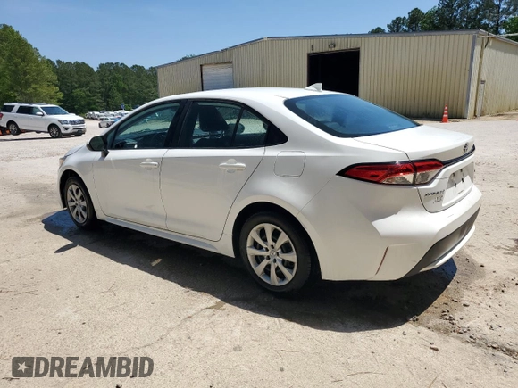 2021 Toyota Corolla LE with VIN 5YFEPMAEXMP244592, listed as a Copart auction lot 55226875 with 96,153 mi miles and Salvage Title. Bid and sale history available at DreamBid. Image 2.