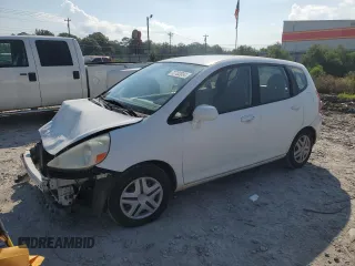 2007 Honda Fit with VIN JHMGD37477S057287, listed as a Copart auction lot 72702684 with 91,661 mi miles and Salvage Title. Bid and sale history available at carsss.com. Image 1.