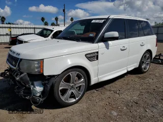 2012 Land Rover Range Rover Sport SC Autobiography with VIN SALSP2E49CA731321, listed as a Copart auction lot 72613924 with 167,083 mi miles and Salvage Title. Bid and sale history available at carsss.com. Image 1.