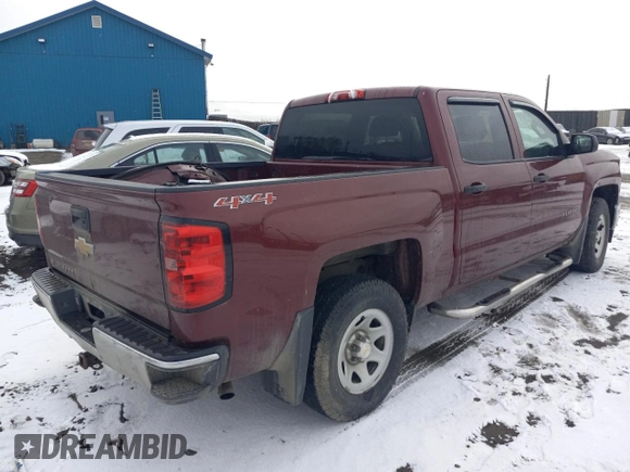 2014 Chevrolet Silverado 1500 Work Truck with VIN 3GCUKPEH1EG294742, listed as a Copart auction lot 75556434 with 201,890 mi miles and Salvage Title. Bid and sale history available at DreamBid. Image 3.