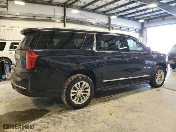 2023 GMC Yukon XL SLT with VIN 1GKS2GKD2PR156627, listed as a Copart auction lot 87651105 with 69,317 mi miles and Clean Title. Bid and sale history available at carsss.com. Image 3.