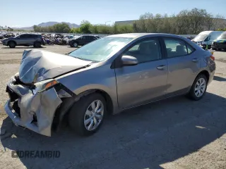 2016 Toyota Corolla L with VIN 5YFBURHE1GP391449, listed as a Copart auction lot 55111375 with 62,119 mi miles and Salvage title. Bid and sale history available at DreamBid. Image 1.