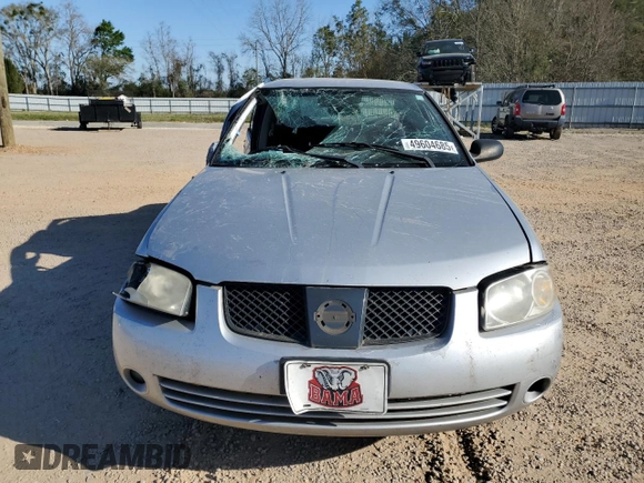 2006 Nissan Sentra S with VIN 3N1CB51D86L553368, listed as a Copart auction lot 49604685 with Not Provided miles and Salvage Title. Bid and sale history available at DreamBid. Image 5.