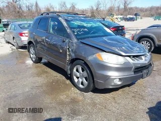 2007 Acura RDX Tech Pkg with VIN 5J8TB18577A022306, listed as a IAAI auction lot 41757944 with 257,203 mi miles. Bid and sale history available at carsss.com. Image 1.