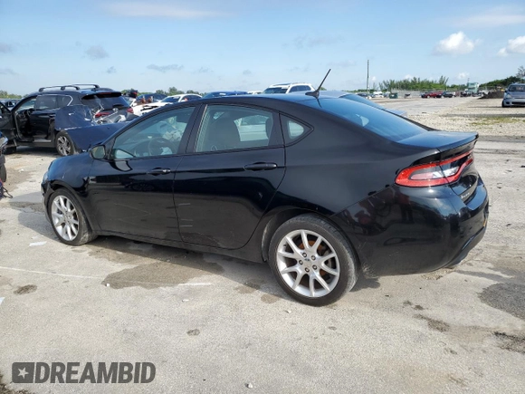 2013 Dodge Dart SXT with VIN 1C3CDFBA8DD118780, listed as a Copart auction lot 57440395 with 89,360 mi miles and Non repairable. Bid and sale history available at DreamBid. Image 2.