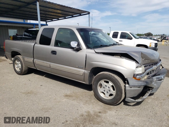 2000 Chevrolet Silverado 1500 LS with VIN 2GCEC19T3Y1202329, listed as a Copart auction lot 52712345 with 149,669 mi miles and Salvage Title. Bid and sale history available at DreamBid. Image 4.