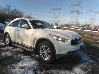 2010 Infiniti FX with VIN JN8AS1MW8AM853246, listed as a IAAI auction lot 34647733 with 140,468 mi miles and . Bid and sale history available at DreamBid. Image 1.