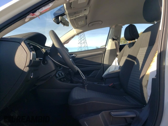 2023 Volkswagen Jetta S with VIN 3VW4M7BU4PM011134, listed as a Copart auction lot 76444894 with 25,888 mi miles and Salvage title. Bid and sale history available at DreamBid. Image 7.