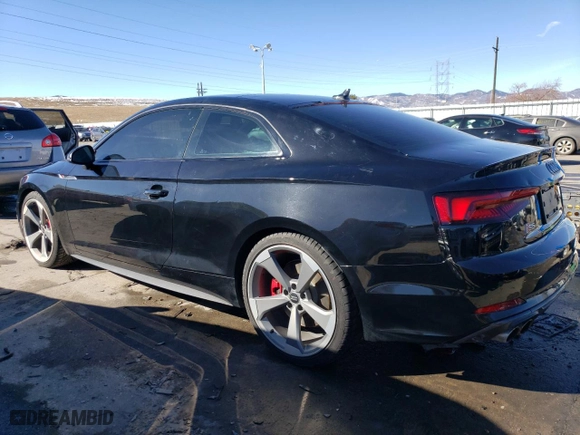 2019 Audi S5 Coupe Premium Plus with VIN WAUP4AF52KA063235, listed as a Copart auction lot 43152885 with 44,502 mi miles and Clean Title. Bid and sale history available at carsss.com. Image 2.