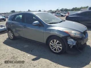 2012 Mazda 3 i Grand Touring with VIN JM1BL1M81C1559061, listed as a Copart auction lot 55989095 with Not Provided miles and Salvage Title. Bid and sale history available at DreamBid. Image 4.