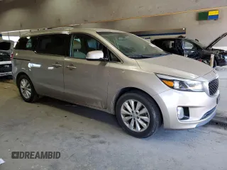 2015 Kia Sedona EX with VIN KNDMC5C1XF6020093, listed as a Copart auction lot 53555475 with 172,154 mi miles and Clean Title. Bid and sale history available at carsss.com. Image 4.