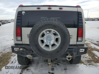 2005 Hummer H2 SUV with VIN 5GRGN23U45H107876, listed as a Copart auction lot 41707595 with 186,646 mi miles and Salvage Title. Bid and sale history available at carsss.com. Image 6.
