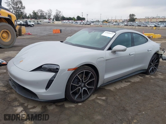 2023 Porsche Taycan with VIN WP0AA2Y14PSA15175, listed as a IAAI auction lot 41884137 with Not Provided miles and . Bid and sale history available at DreamBid. Image 2.