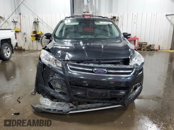 2013 Ford Escape SEL with VIN 1FMCU9HX3DUD40289, listed as a Copart auction lot 60711035 with 166,100 mi miles and Salvage title. Bid and sale history available at DreamBid. Image 5.