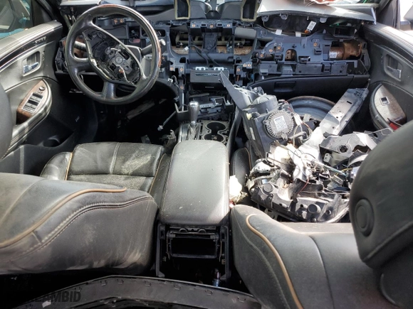 2014 Chevrolet Impala LTZ with VIN 1G1155S34EU121021, listed as a Copart auction lot 51492225 with 0 mi miles and Salvage Title. Bid and sale history available at carsss.com. Image 8.