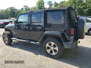 2016 Jeep Wrangler Unlimited Sahara z VIN 1C4BJWEG3GL115814, wystawiony jako Copart lot #62281895 z przebiegiem 75 039 mil mil oraz Szkoda całkowita • Salvage title. Historia ofert i sprzedaży dostępna na DreamBid. Obrazek 2.